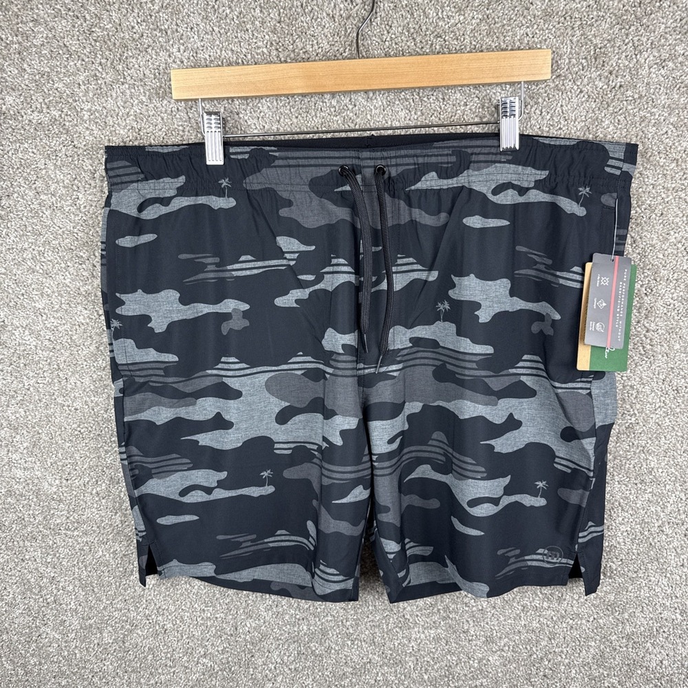 Travis Mathew‎ Eco Collection Camo Leader Board Shorts Men's 2XL Golf NEW